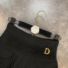 Spring Summer High Waist Short Mini Pleated Skirt Streetwear Women Fashion A Line Skirt