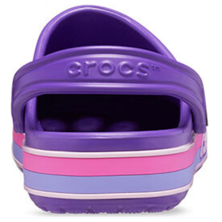 Crocs Comfortable Versatile Clogs Unisex Footwear Purple 208268-5AV