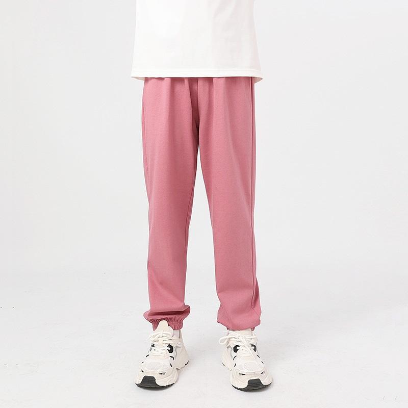 

Summer Korean Style Kids Pants Lightweight Anti-Mosquito Girls And Boys Knitted Cotton Sports Long Pants Children Wear Comfortable Casual Trousers 160cm розы красного