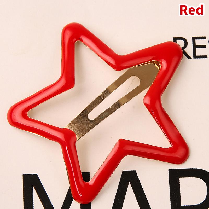 Bunte Hallow Star Haarnadel Haar Krallen Haar Clips Für Mädchen Frauen Kid Childs Vintage Für Geschenk Haar Zubehör Kopf Dekoration