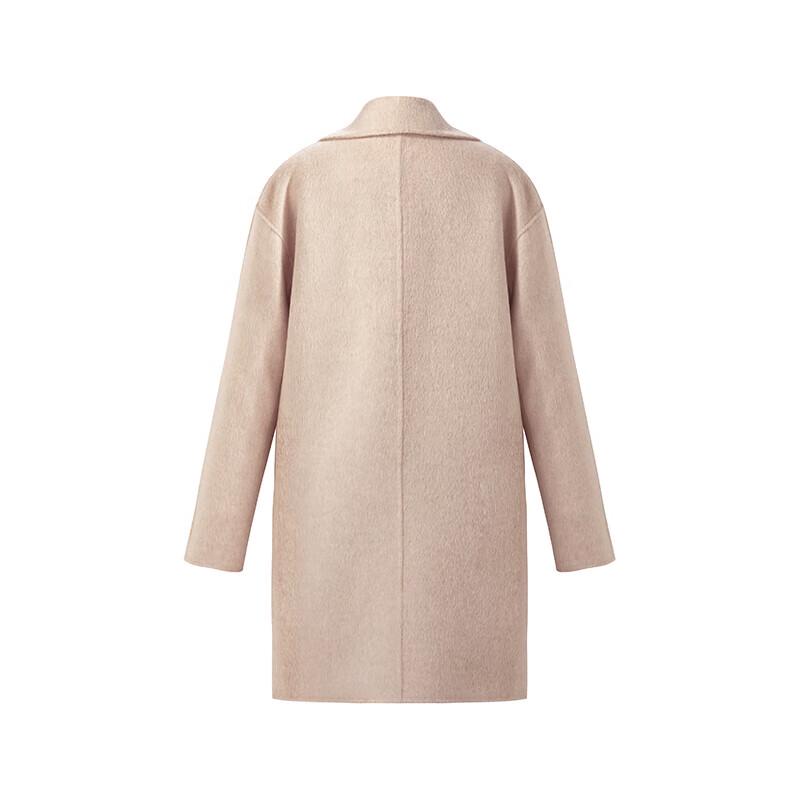 GOELIA Women's Brushed Alpaca Wool Long Coat