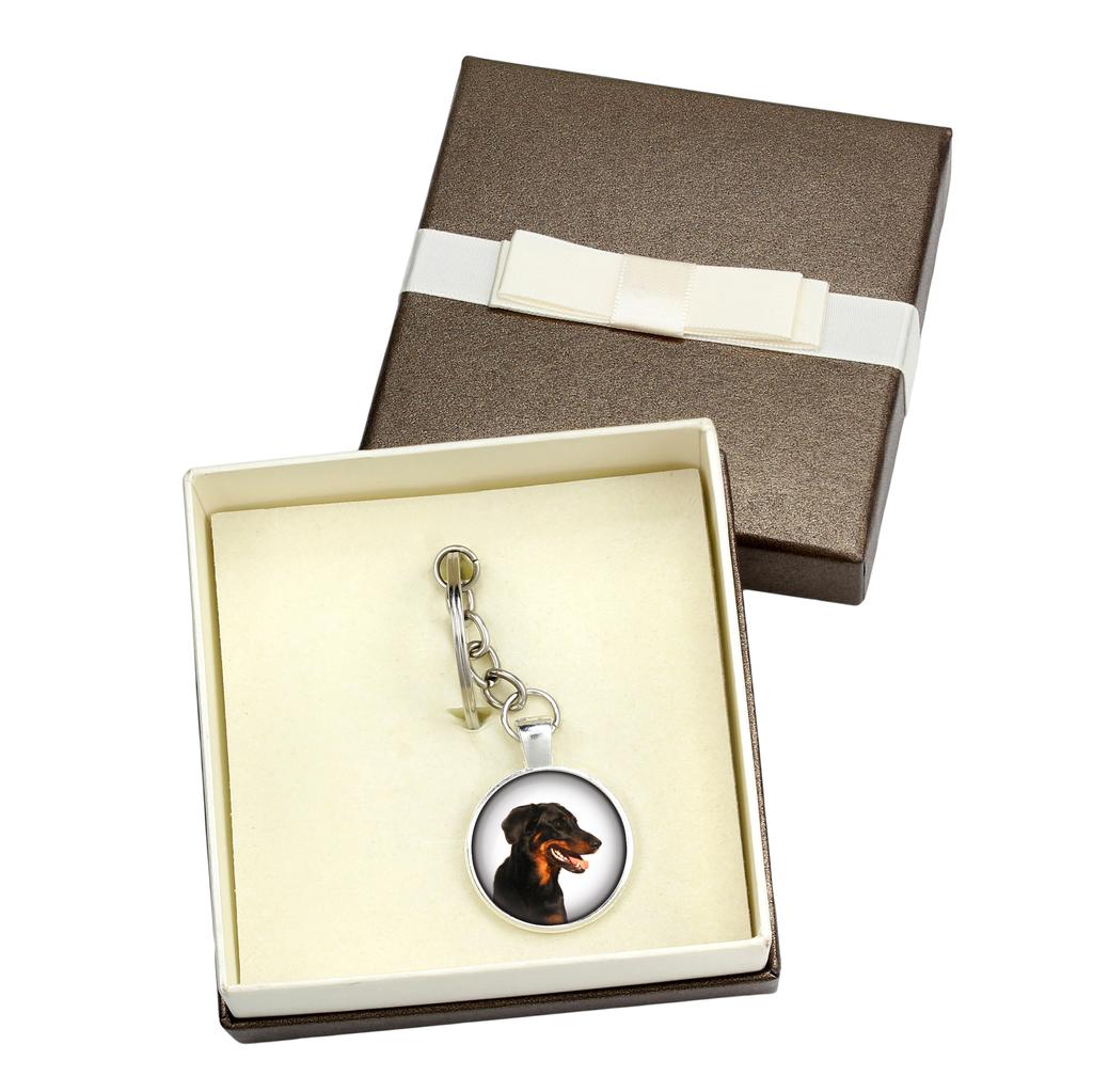 Berger De Beauce, Beauceron, Beauce Sheep Dog - Keychain In a Box, Own Photo, Keychain Pendant from Art-Dog Brand