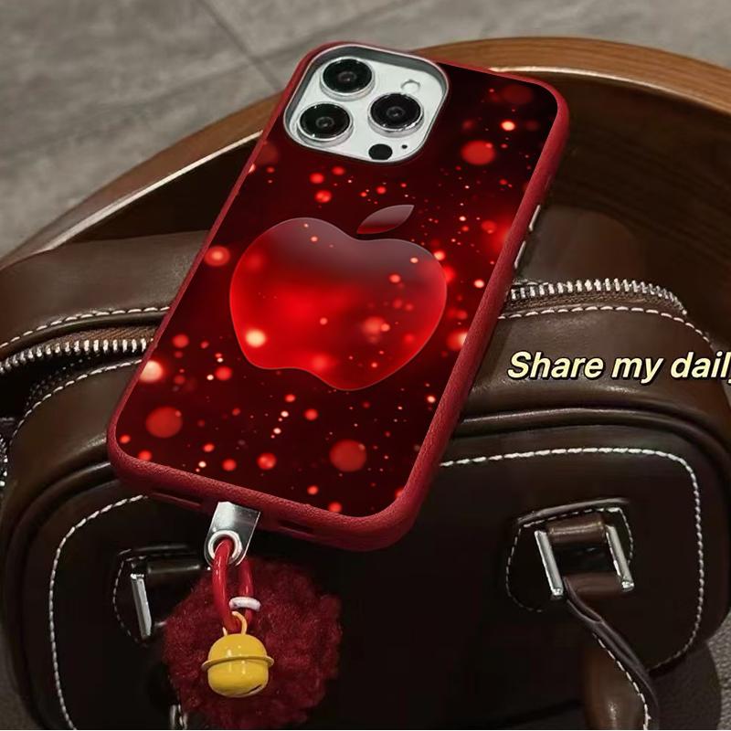 Red Aesthetic Light Spot For Apple Pattern Phone Case For iPhone 17 16 Pro 16E 15 14 13 12 11 Pro Max 17 Air X XS 7 8 Plus Cover