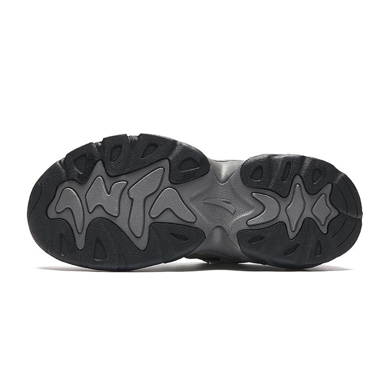 Anta Star Light 2 Comfortable Breathable Shock Absorbing Durable Low Top Casual Shoes Women sneaker Ash-Gray 922438837-5