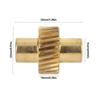 Power Electric  Control Adjust Wheel Gear AAGER018 Brass Car Accessories Replacement for Toyota Land Cruiser LC80