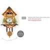 Carved Cuckoo Wall Clock Pendulum