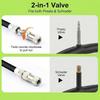 Presta/Schrader Valves Fork Pump Durable High Pressure Pump Portable Mountain Bike Pump  MTB