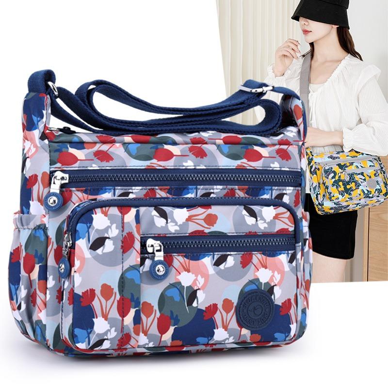 New nylon bag shoulder bag messenger bag Oxford cloth canvas casual fashion women's bag shopping bag