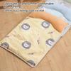 Cooling Mat for Dogs Pet Ice Cool Pad Ice Sleeping Mat with Pillow for Indoor Outdoor Crate Cage Kennel Car Bedroom