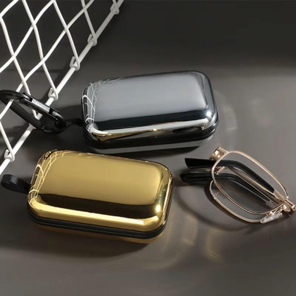 Stainless Steel Reading Glasses Box Pressure Resistant Presbyopic Storage Case Eyeglass Case Home