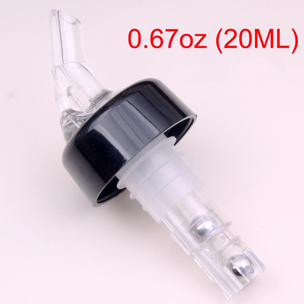 Plastik Ruh Ölçüsü Ölçme Dökücü İçecek Şişesi Bar Şarap Likör Dispenseri