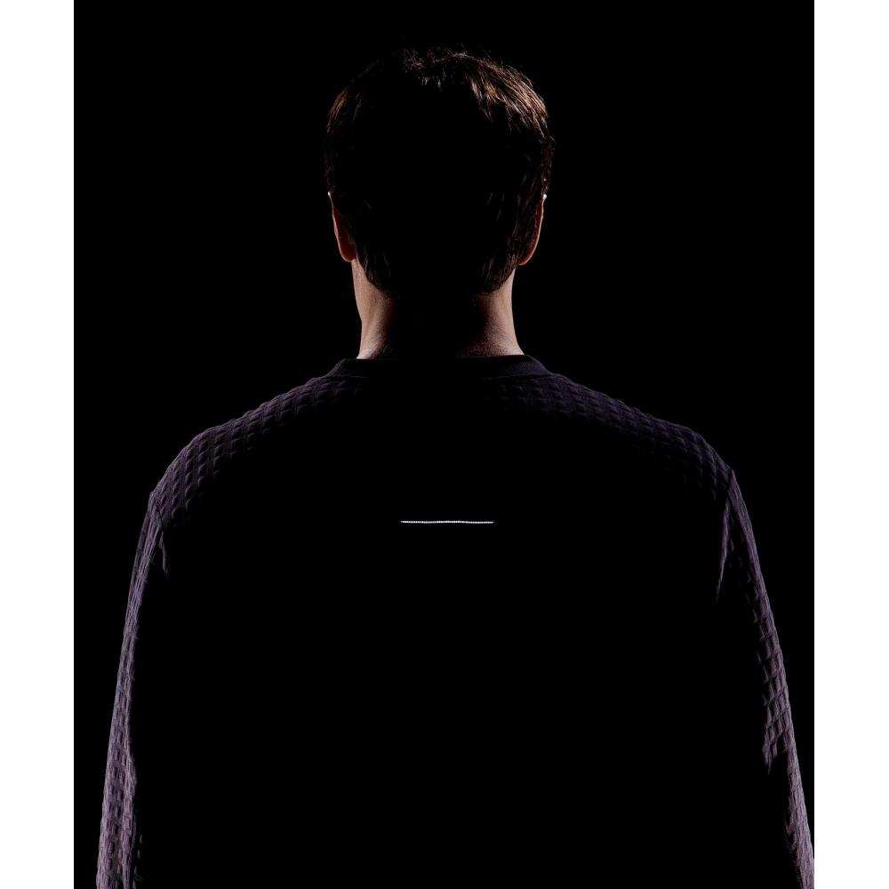 Lululemon 3d Waffle Knit Jacquard Pullover Atmospheric Purple Atmospheric Purple