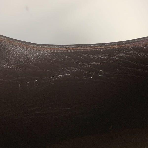 Italian Calf Leather Handmade DAX LABRCA Wingtip Business Shoes Size 43 27.0-27.5cm Brown(USED)