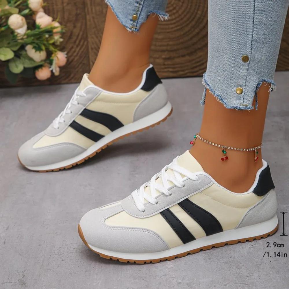 2025 New Casual Shoes All-match Running Shoes Breathable Cloth Surface Lightweight Sports Women's Shoes Zapatos De Mujer