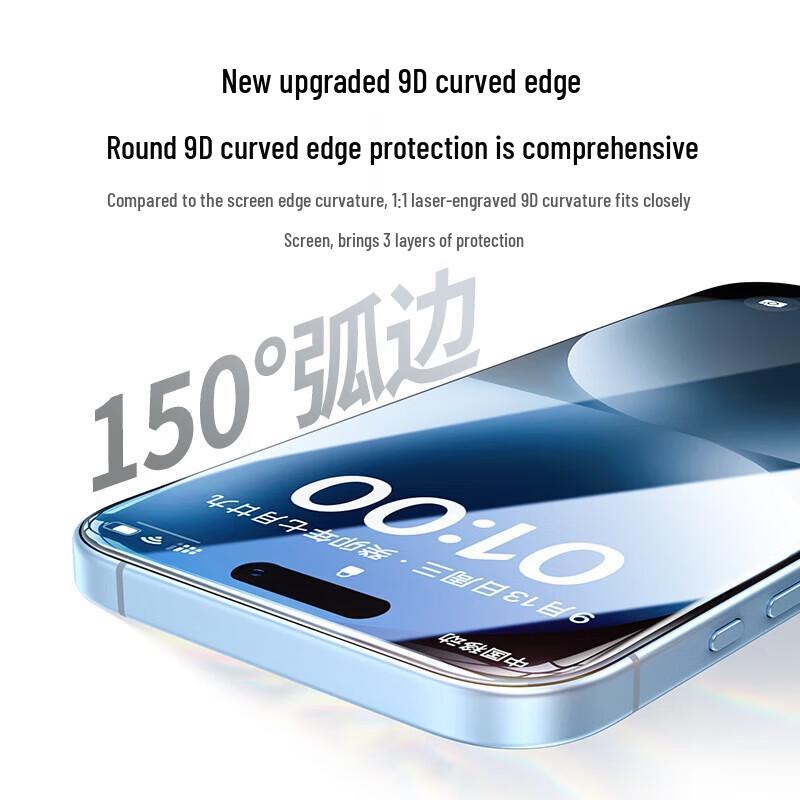 Ugreen iPhone 15 Pro Max Tempered Glass Screen Protector (6-Pack)