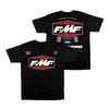 2025 Men's T-shirt Women's SPEEDWAYS TEE FMF Racing T-shirt Cotton Retro Short Sleeved T-shirt Men's Top Street Wear T-shirt