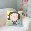Cute SSkip AndLoafer Couple Style Throw Pillow Covers Pattern Cushion Cover Suitable For Sofa Bedroom Car Pillow Cover