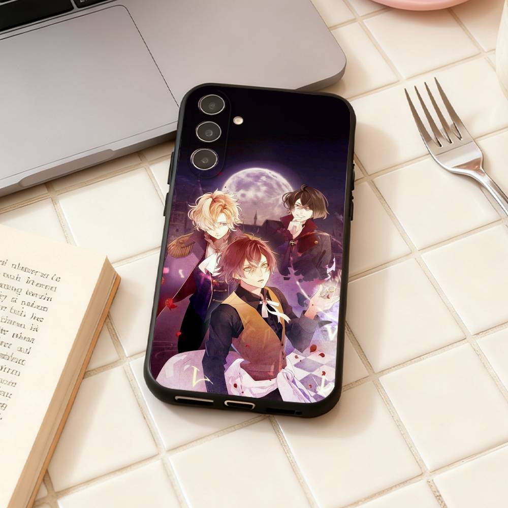 D-Diabolik-ks Anime L-Lovers  phone Case For Samsung Galaxy A73,A72,A71,A70,A53,A52,A51,Others Soft Black Shell