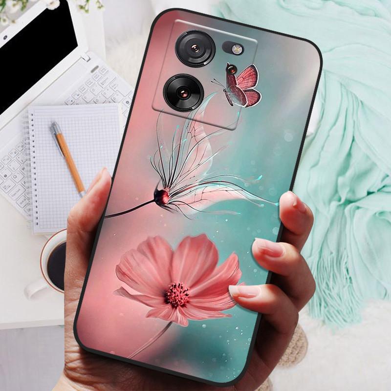 Für Xiaomi 13T Pro Hülle Marmor Handyhülle Weiches Silikon Stoßfestes TPU Funda Für Xiaomi 13T 5G Capa Niedlicher Druck Schutz