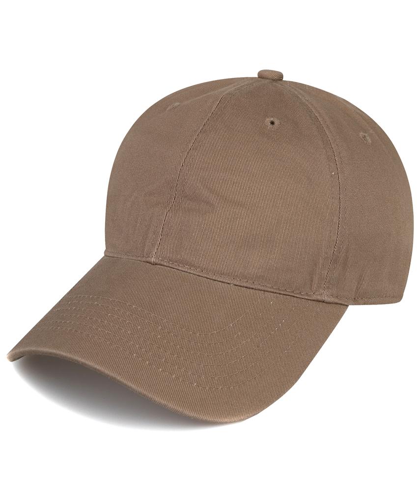 Chaebteo Casual Washing Ball Cap - Dark Beige