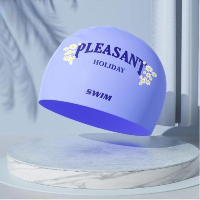 Men Women Universal Silicone Swimming Cap for Adult Hair Protection Elestic Swim Hat Long Hair Protection Swimming Caps