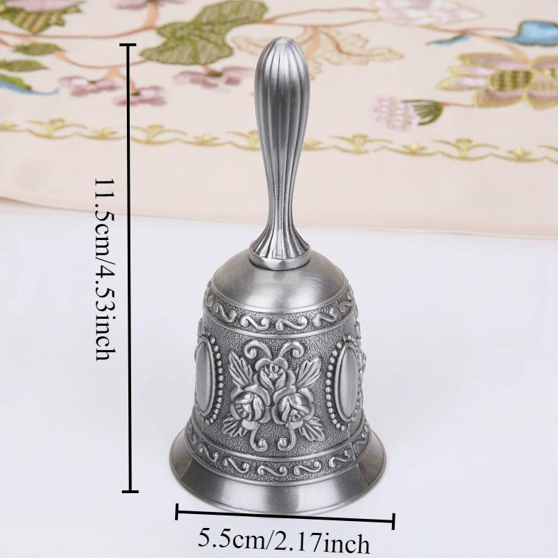 Europäischer Stil Metallglocke Bar und Restaurant Tresen Geschirr Landhaus Windglocke Handgekurbelt Kindergarten Klassenglocke