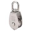 Marine Pulley Stainless Steel Lifting Single Pulley Block Wire Rope Hanging Towing Wheel for Sailboats Yachts Ship