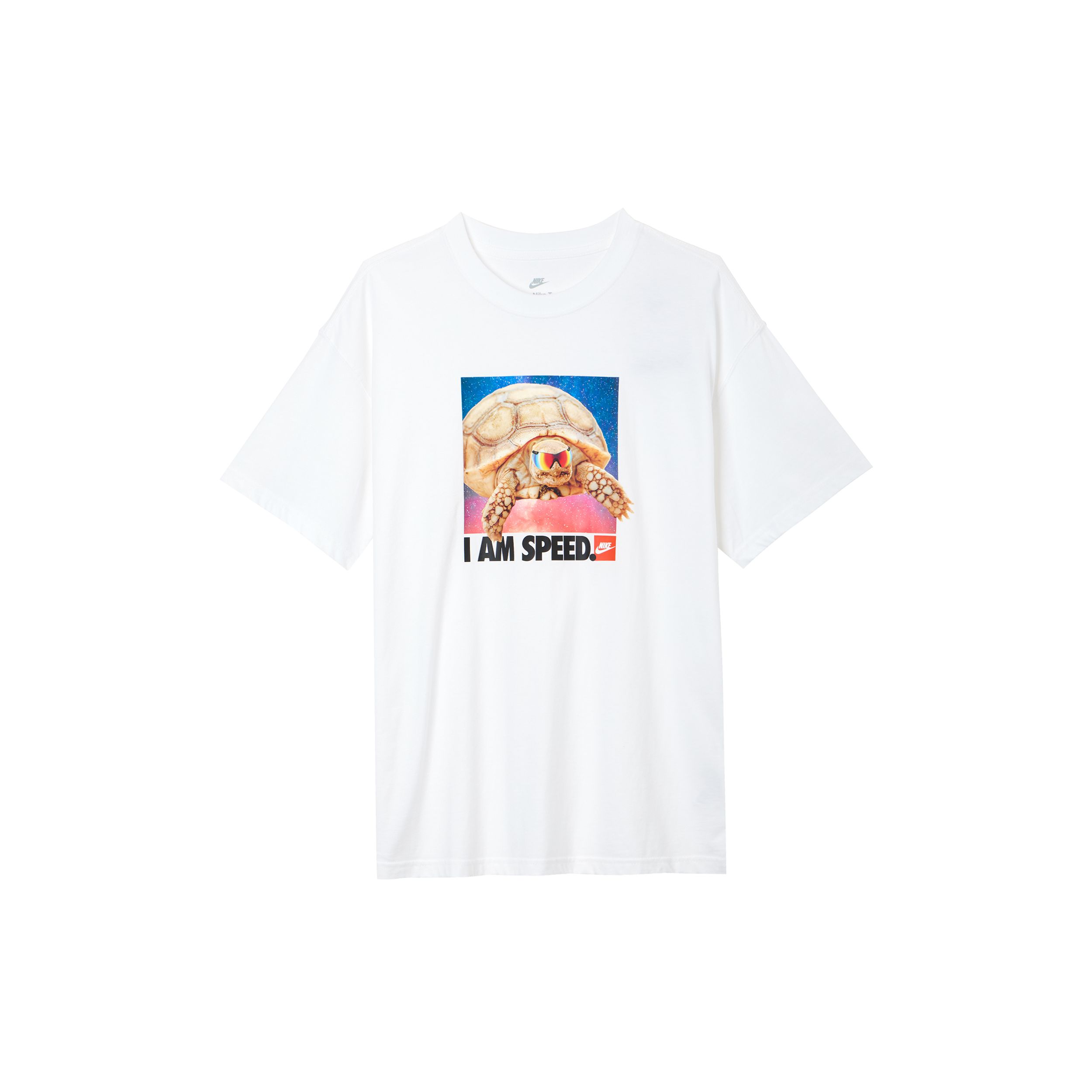 Nike Sportswear Schildkrötenmuster Lässiges Kurzarm-T-Shirt Herren Oberteile Weiß FD1351-100 M