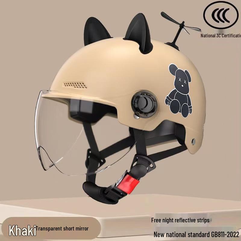 Casco Eléctrico Unisex para Bicicleta y Patinete Certificado 3C, Seguro y Ajustable, Protección Solar, Uso en Todas las Estaciones