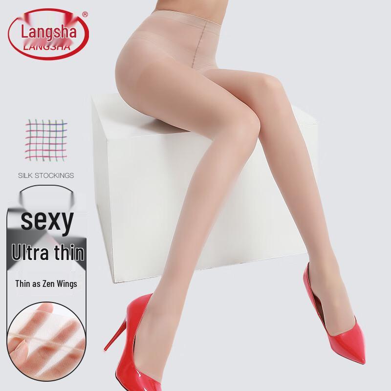 Langsha Women's Ultra-Thin Sheer Pantyhose