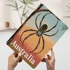 Australia Spider Web Travel Tinplate Poster Customized Wall Art Vintage Retro Metal Signs for Decoration At Home Wand Deko Decor