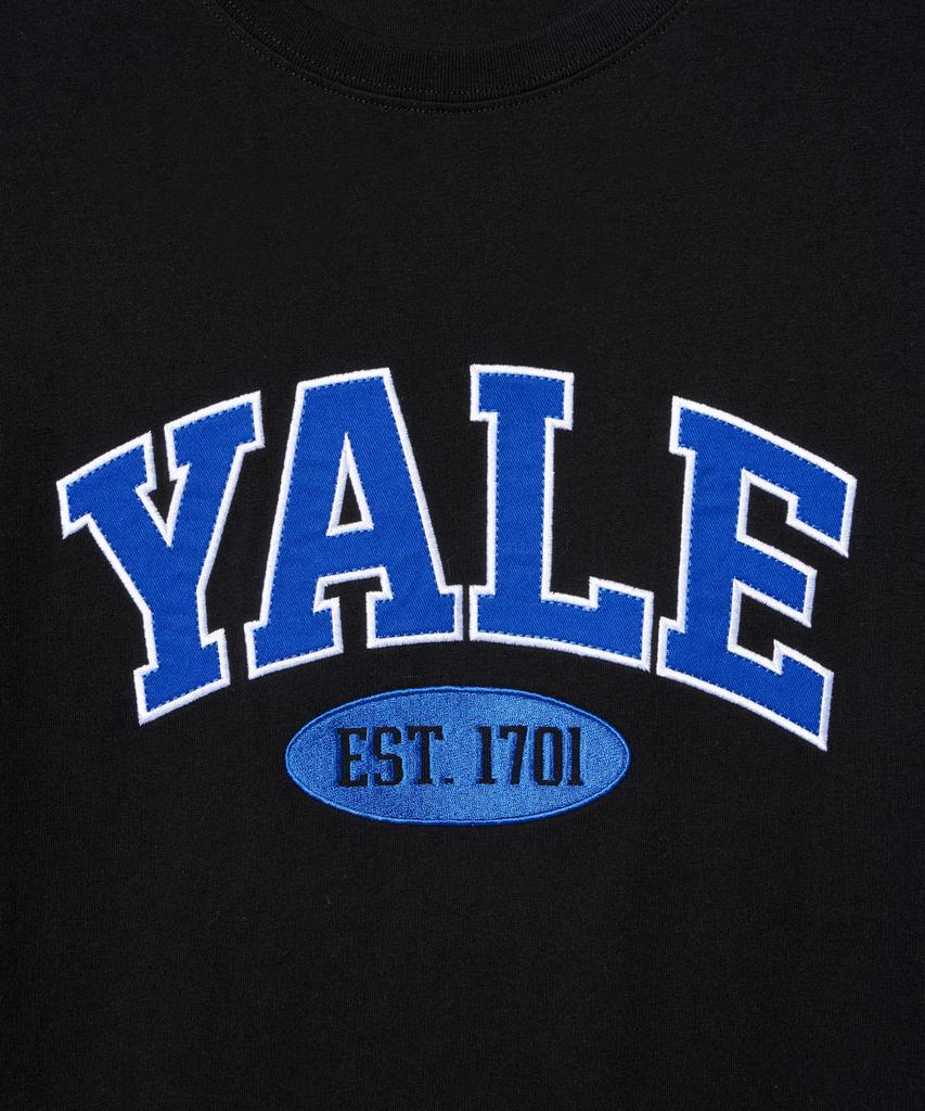 YALE Two-Tone Arch Short Sleeve T-Shirt_Blue