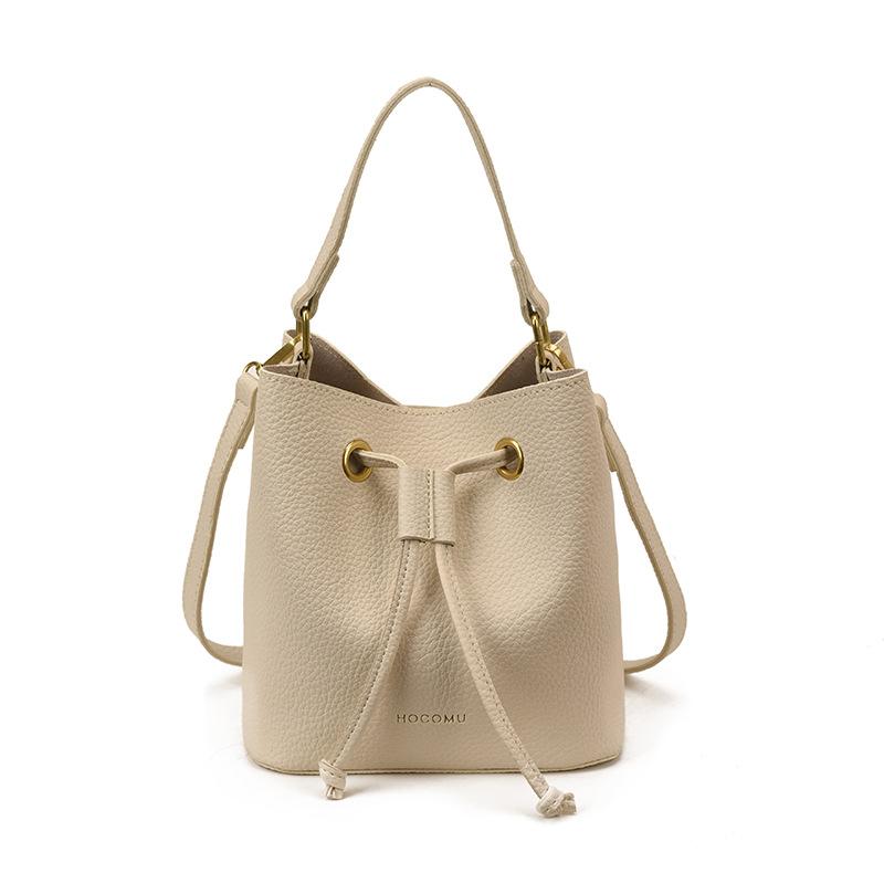

etro drawstring bucket bag, woman and mother bag, new fashionable versatile single shoulder messenger bag, casual underarm bag белый