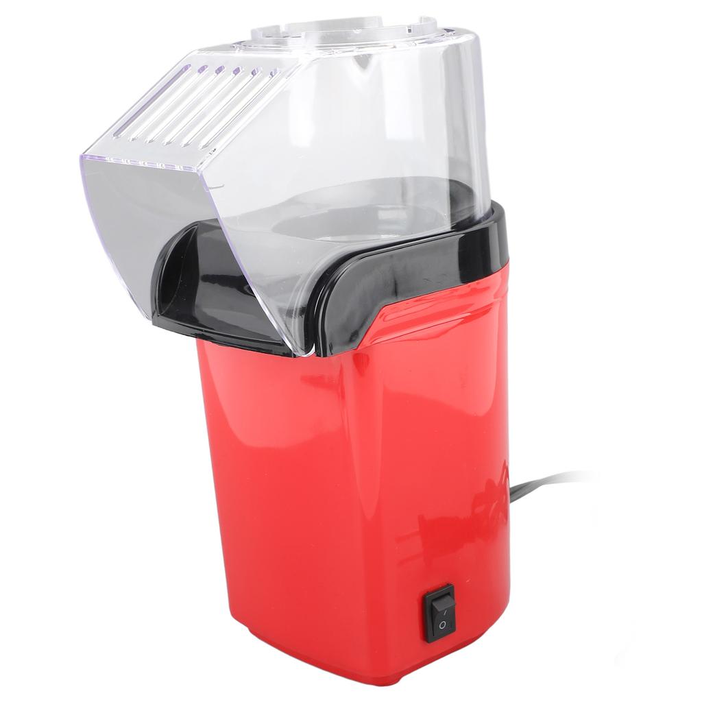 Popcornmaschine 1200W Ölfrei Schnelles Poppen Ein-Knopf-Bedienung Elektrische Heißluft-Popcornmaschine für