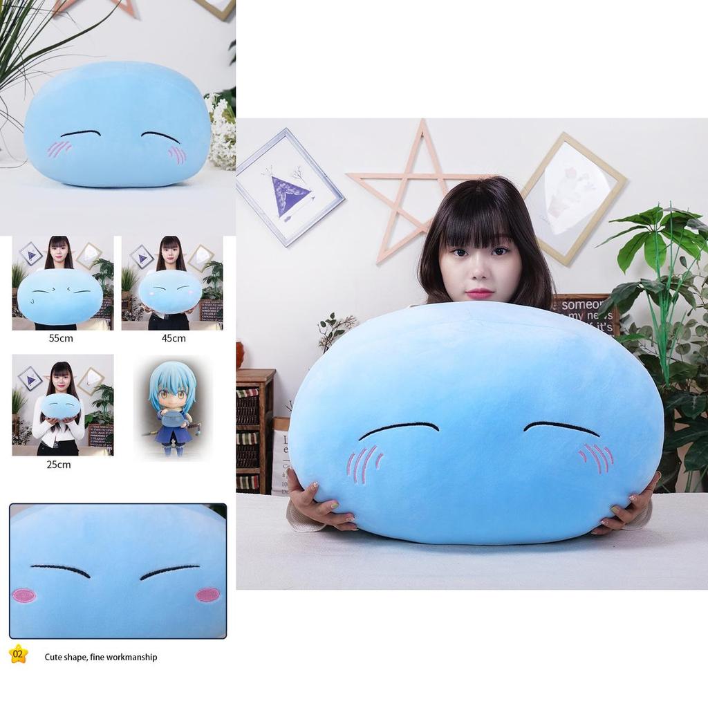 Super Morbido Quel Momento in cui mi sono Reincarnato come uno Slime Peluche Cartone Animato Cuscino per Bambini