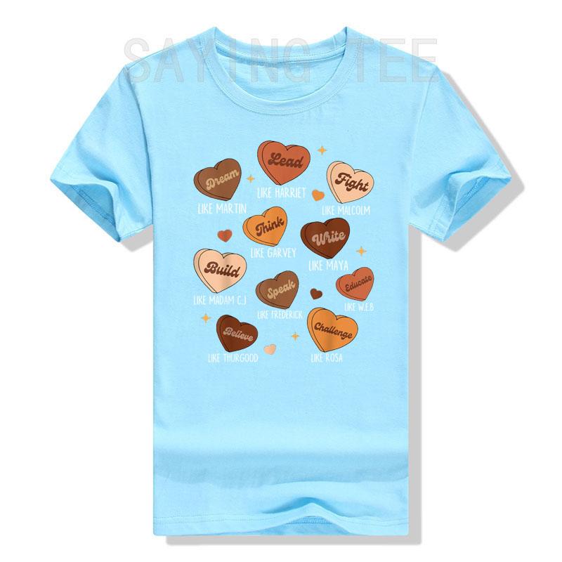 

Black History Month Dream Like Martin African Leader T-Shirt Afro American Graphic Outfits Black Proud Saying Tee Novelty Gifts 4XL