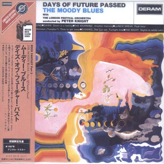 

CD MOODY BLUES - Days Of Future Passed (Paper Sleeve UICY9210 DERAM 2002 Japan ObiRock Used