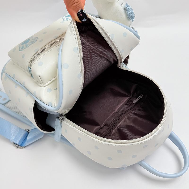 Schoolbag Autumn New Bag 1011 New Daily Versatile Hand Bag Korean Version Polka Dot Backpack Large Capacity Commuting