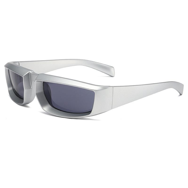 Sport Punk Sonnenbrille Frauen Männer  Luxus Marke Designer Platz Goggle Sonnenbrille Uv400 Bunte Spiegel Mode Brillen