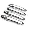 8Pcs Chrome Car Exterior Side Door Handle Frame Cover Trim For Perodua Ativa Toyota RAIZE Daihatsu ROCKY