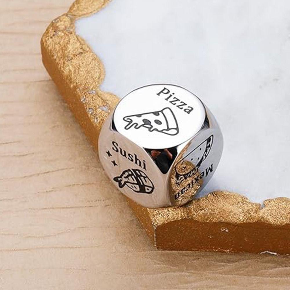 1pc Take Out Dice Date Night Dice for Couples Funny Anniversary Food Cube Game Husband Wife