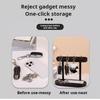1pcs Wooden Storage Rack Key Holder Solid Wood Tabletop Decorative Storage Can Hold Jewelry Creative Decorative Items