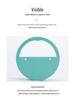 Nordic Wall-Mounted Round Pothos Planter: Creative Green Plant Decor & Fish Tank for Living Room