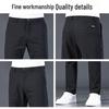 Jeep Men's 2025 Fall Loose Straight Fit Business Casual Trousers