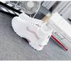 2025 Spring and Autumn New Versatile Dad Shoes Women's Platform Heightening Sports and Leisure Little White Shoes Ins Trendy Fashion