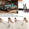 Tapisserie Voiture de Course Rouillée Vintage Hot Rod Garage Man Cave Art Mural