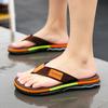 Fashion High Quality Green Men Summer Flip-Flop Non-slip Beach Slippers for Men Outdoor Flip Flops Man Fashion Slides Chinelo Masculino