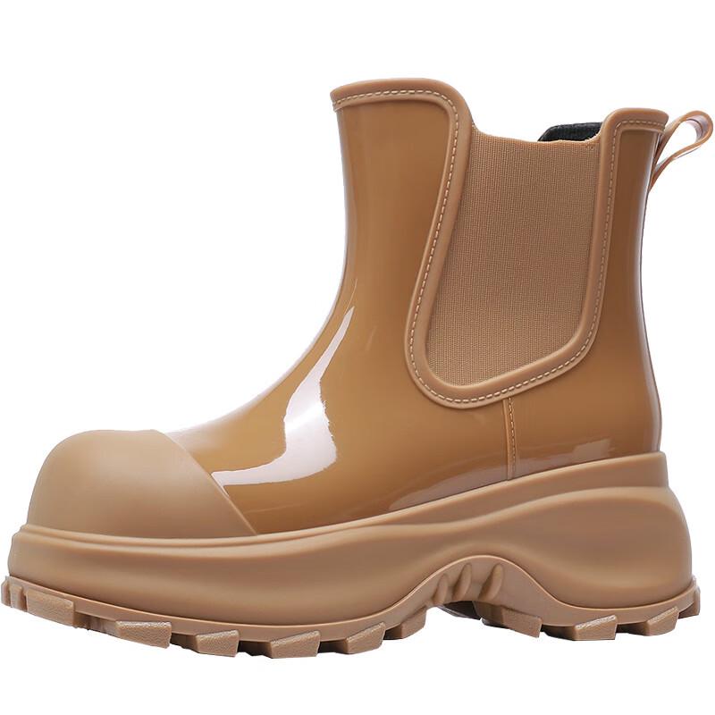 DAXTE Dam Söta Regnstövlar med Stort Huvud