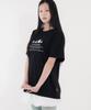 CHICKS Pompompurin Steady Oversized Short Sleeve T-Shirt Black