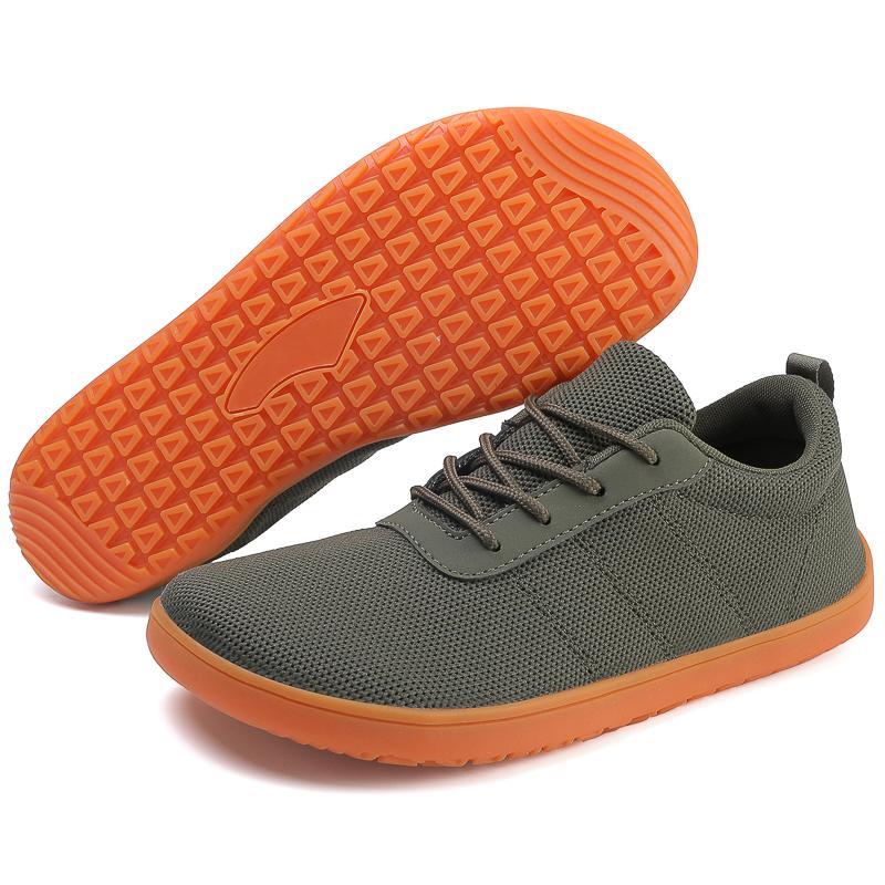 Wide Toe Casual Sports Shoes Breathable Mesh Gym Training Sneakers Light Elastic Fitness Flats Leisure Walking Shoes